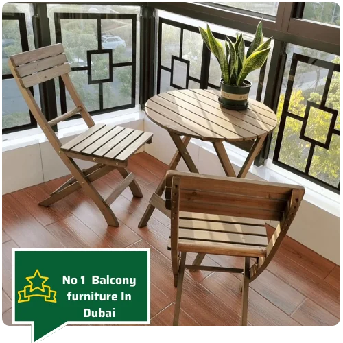 balcony furniture design Dubai